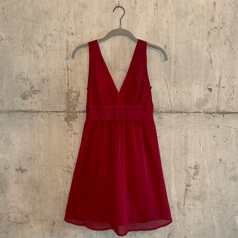 Vintage Red Cocktail Dress